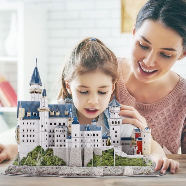 Продукт Cubic Fun - Пъзел 3D National Geographic Germany Neuschwanstein Castle 121ч.  - 0 - BG Hlapeta